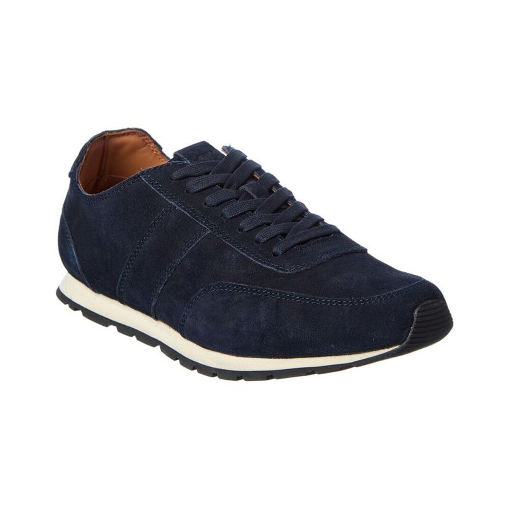 Dune London Treyson Suede Sneaker, Navy